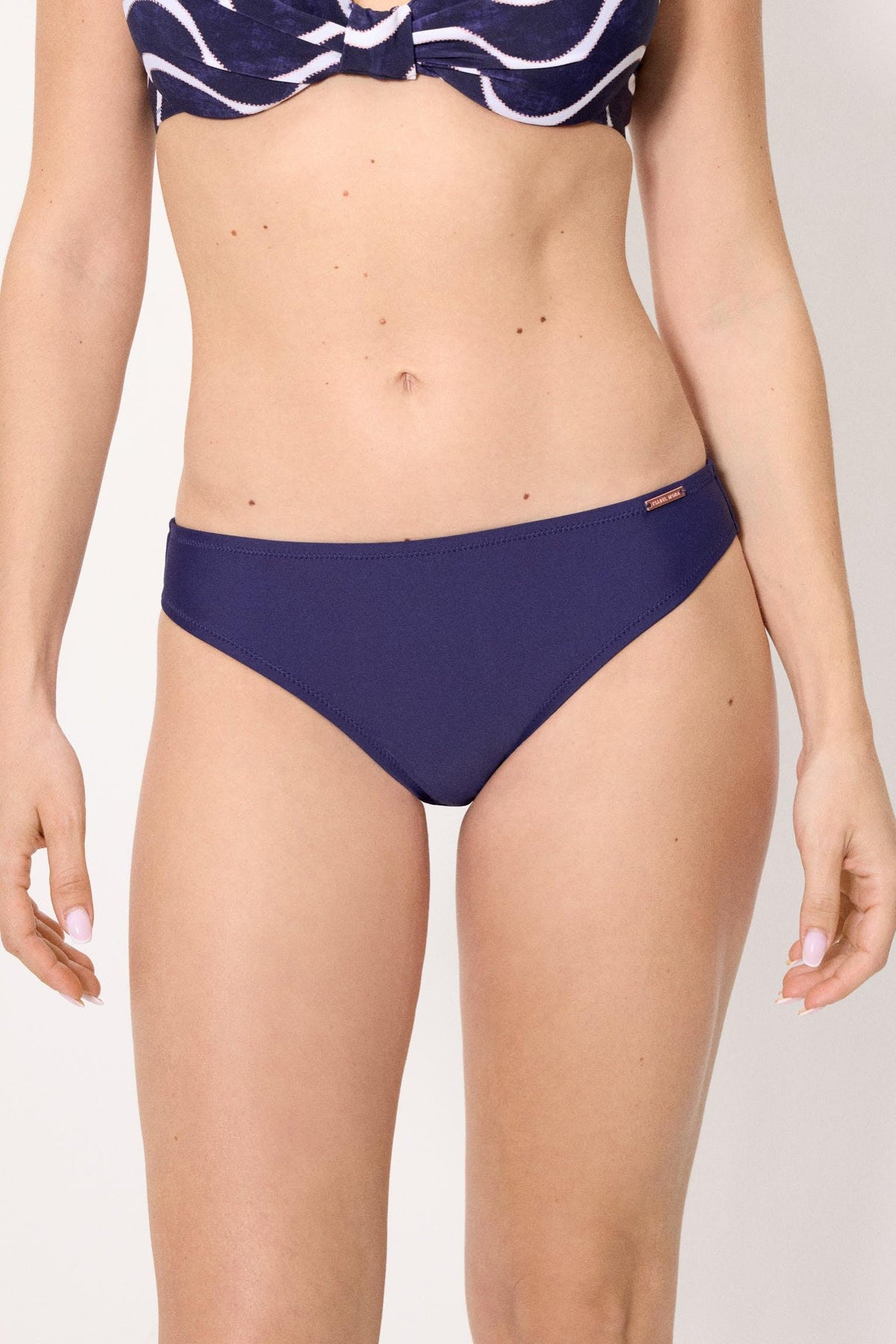 Bikini básico azul marino