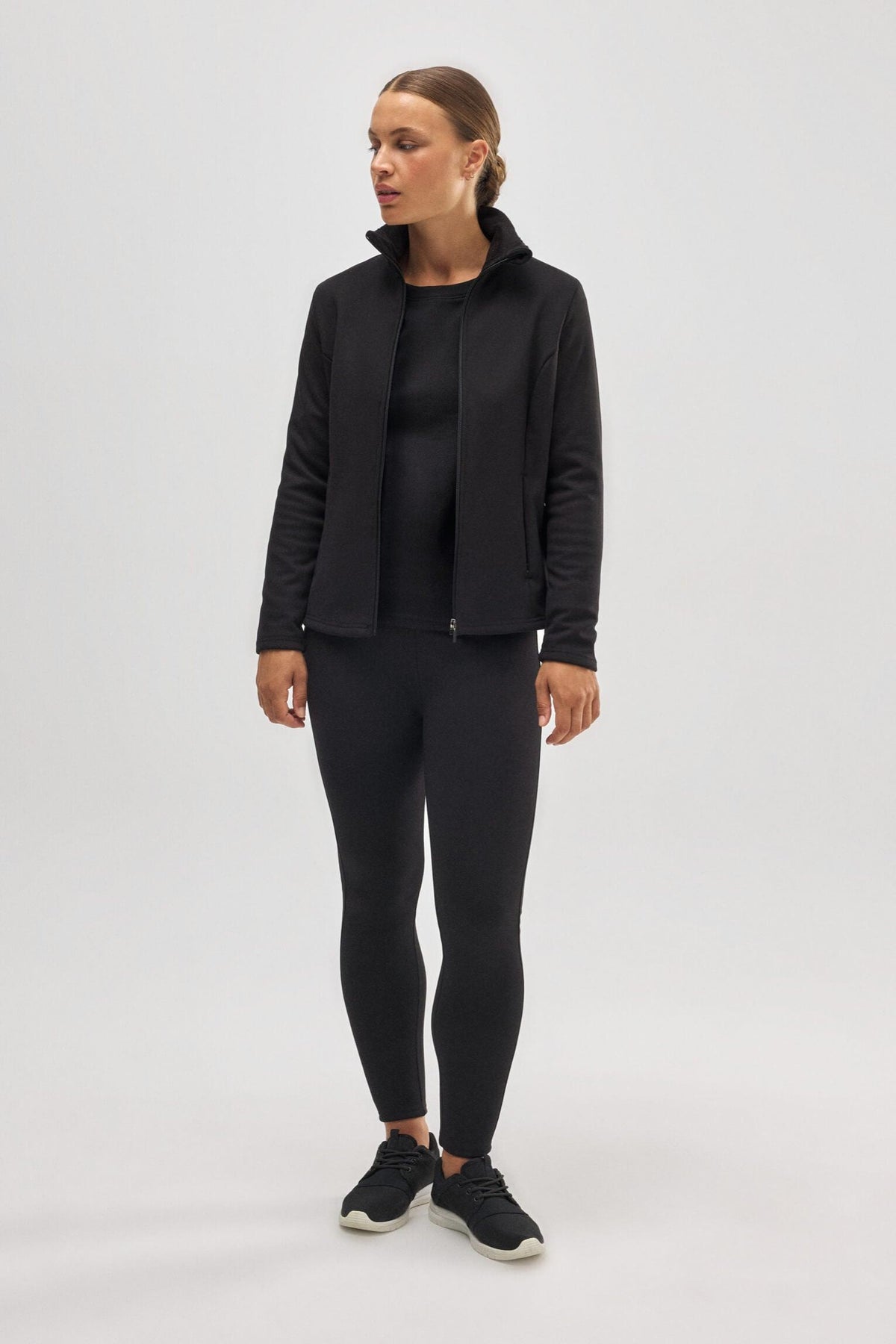 ULTRA TÉRMICO Leggings deportivos afelpado polar negro