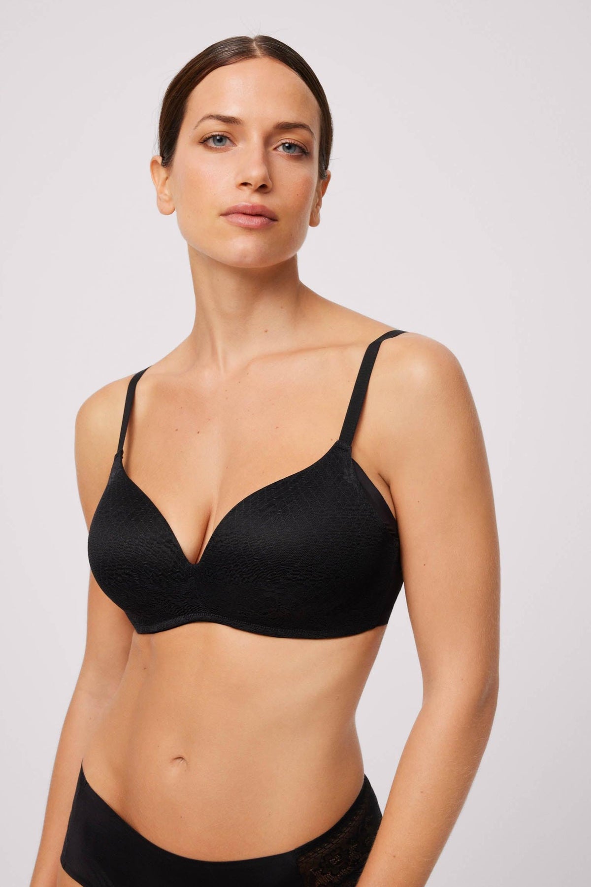 Brasier con aro y relleno negro