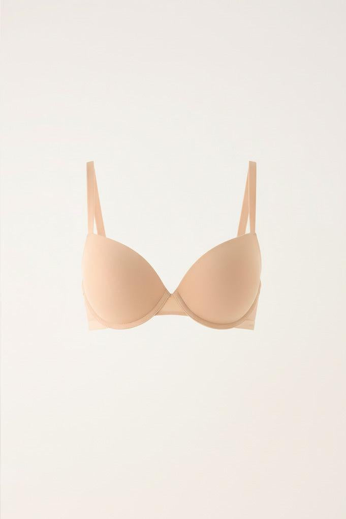 Sujetador nomarks Luna push-up nude | Paula Echevarría