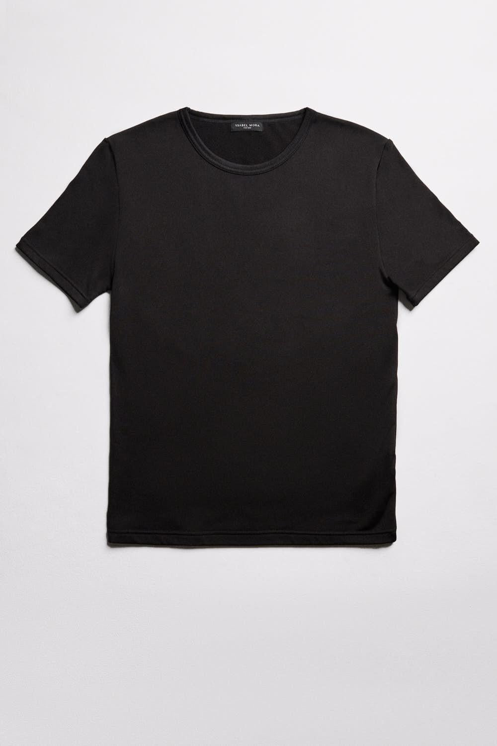 Camiseta térmica interior manga corta negro