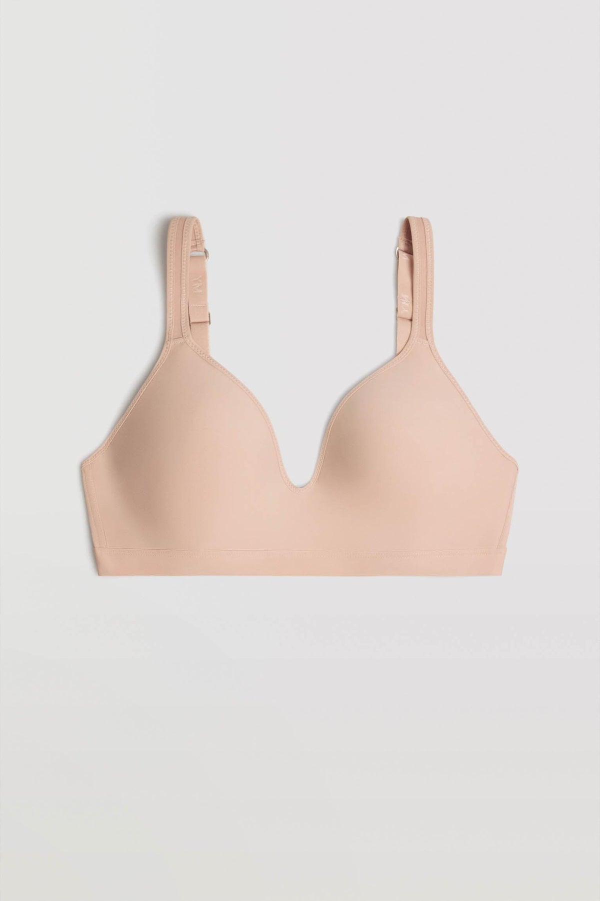 Bra sin aro con relleno nude