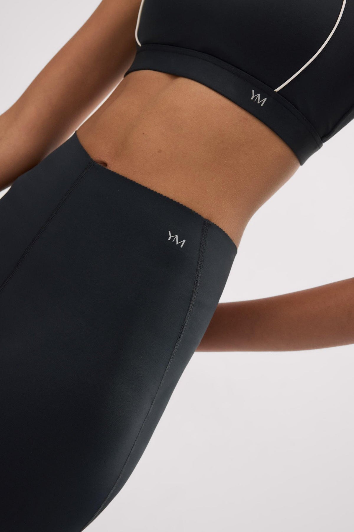 Leggings deportivos Compressive cortos negro