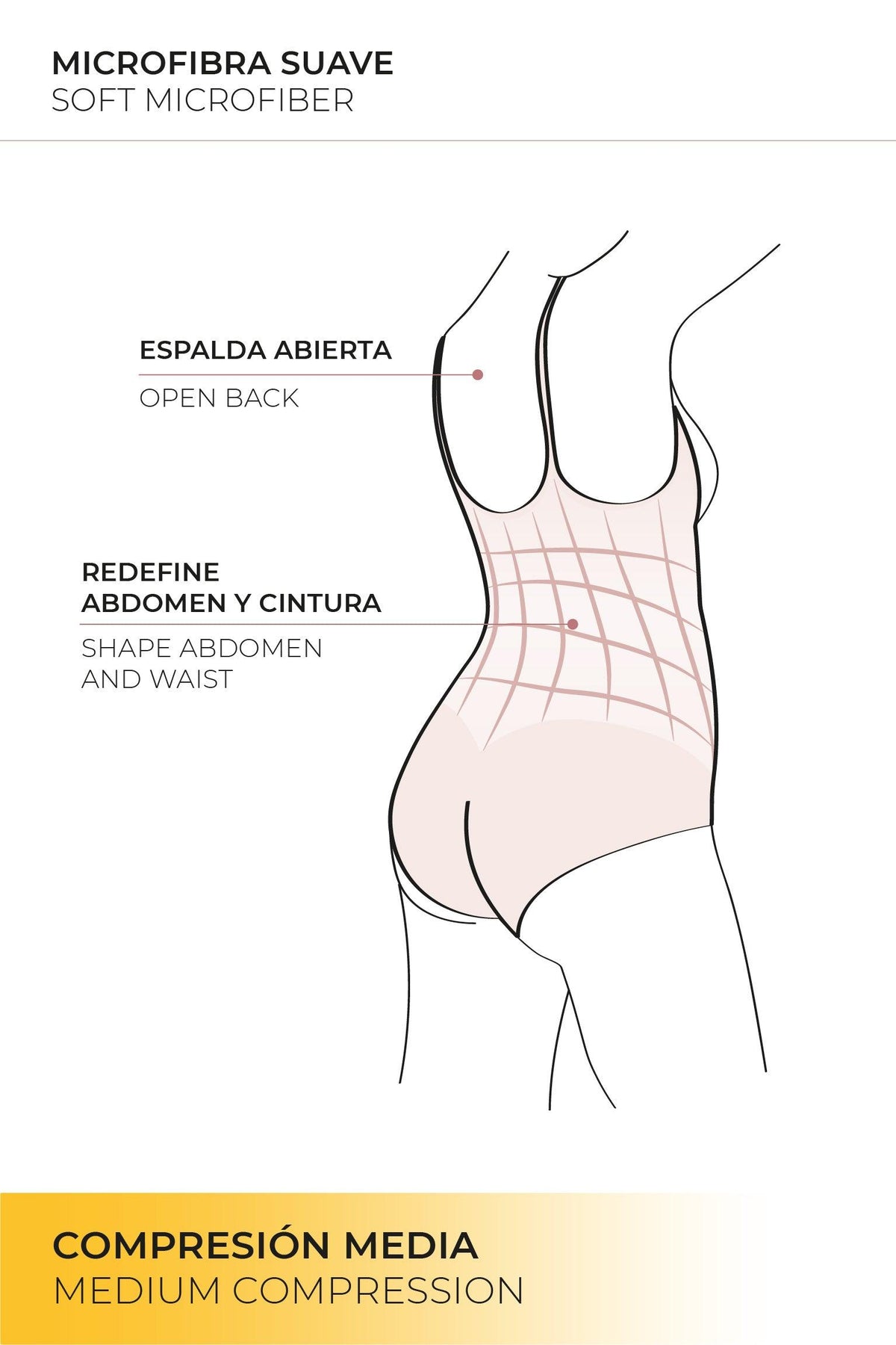 Body reductor nude
