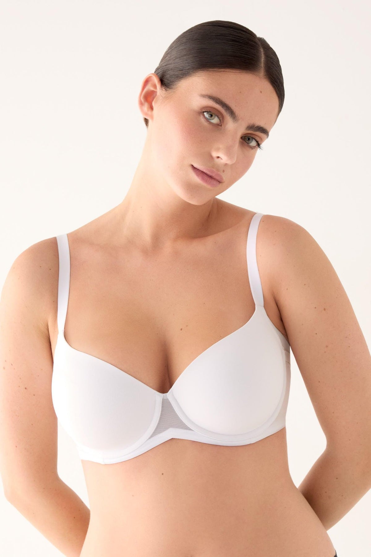 Brasier capacidad nomarks Sol con aro con relleno blanco | Paula Echevarría
