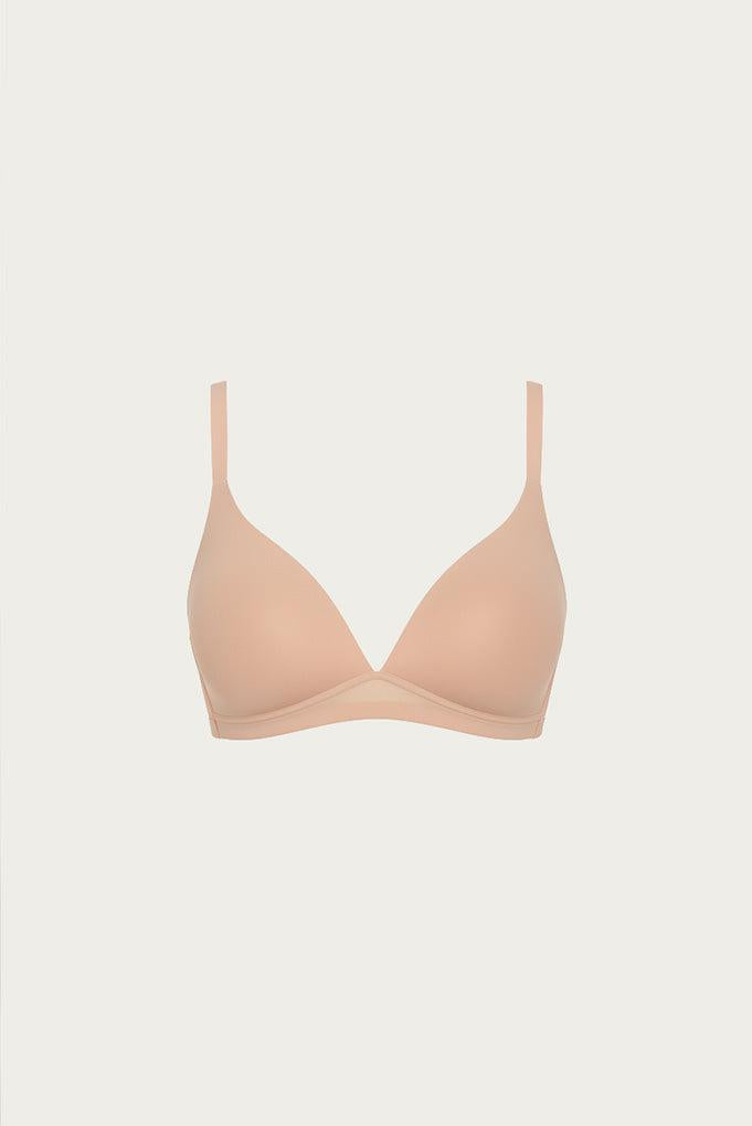 Bra nomarks Brisa sin aro con relleno nude | Paula Echevarría