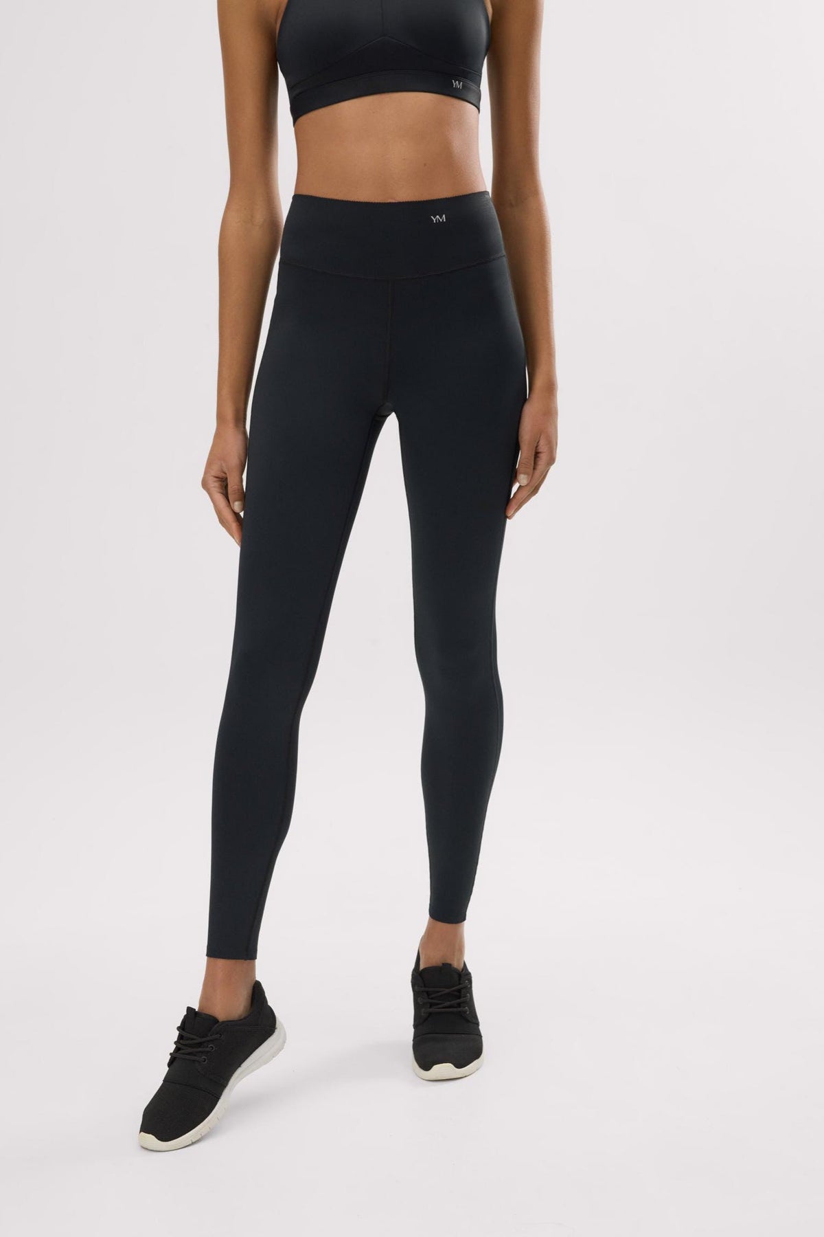 Leggings deportivos Compressive efecto push-up negro