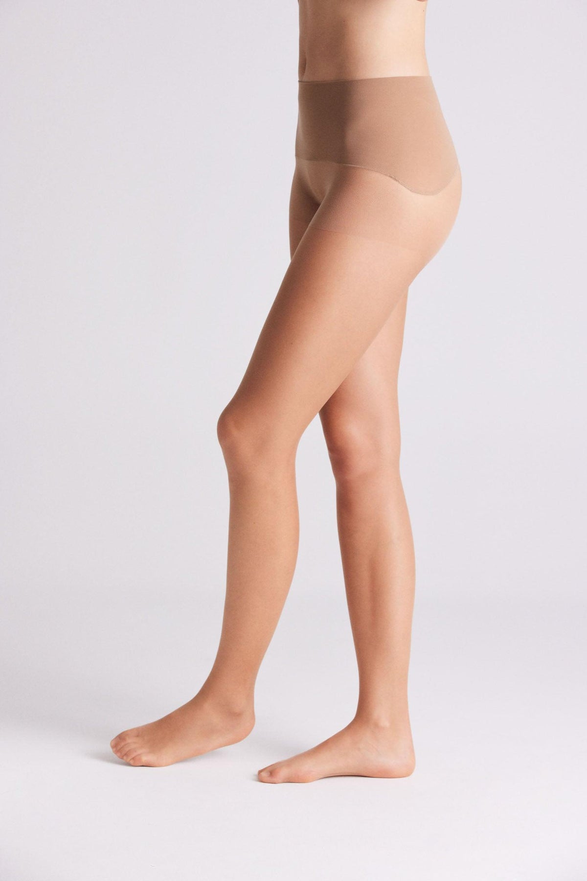 Panty sin costuras 15 denier beige