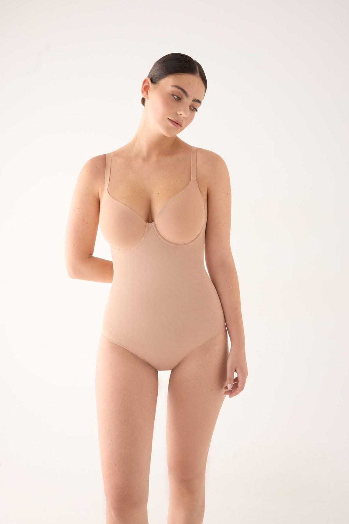 Body nomarks de control con acabados invisibles nude | Paula Echevarría
