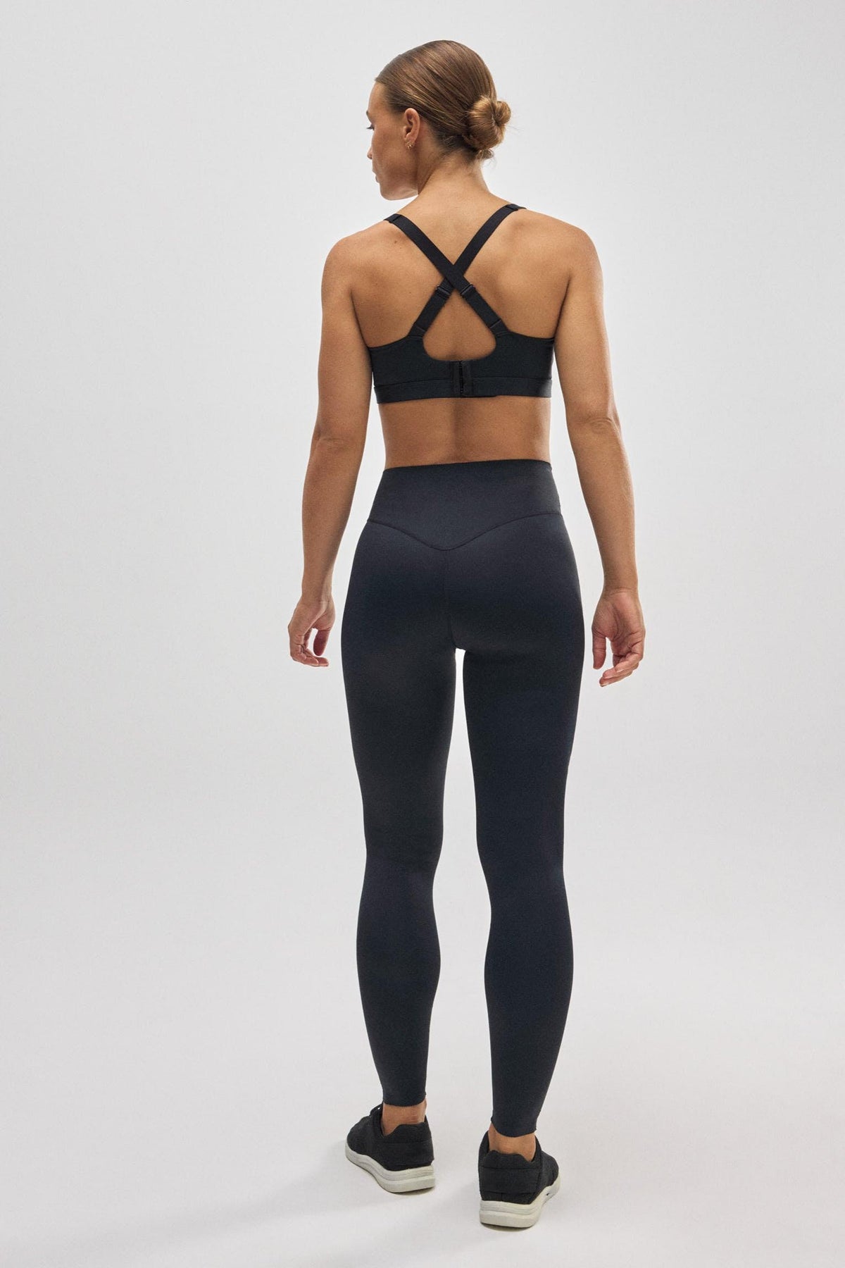 Leggings deportivos Compressive efecto push-up negro