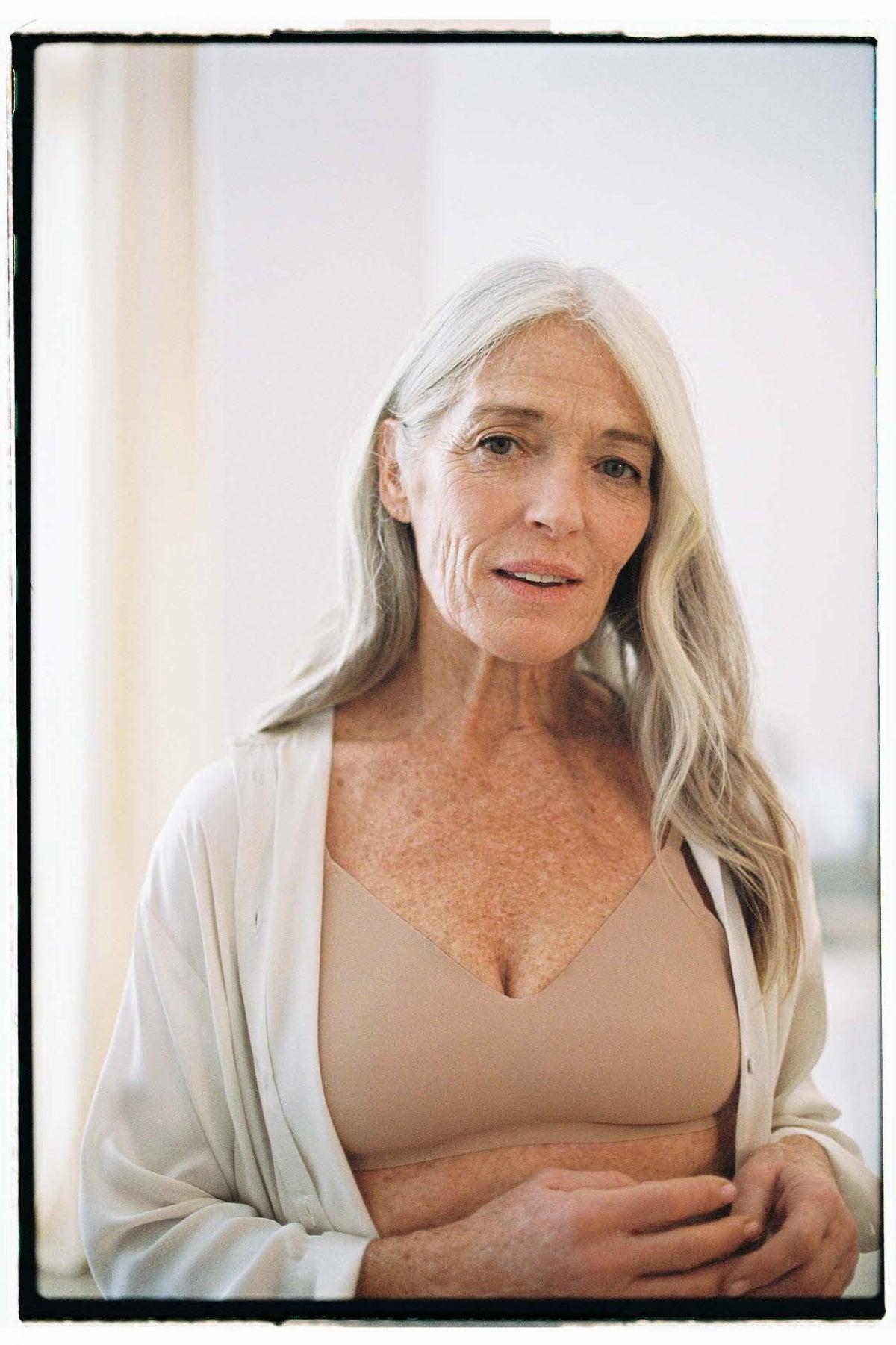 Bra sin costuras push up sin aro con relleno nude
