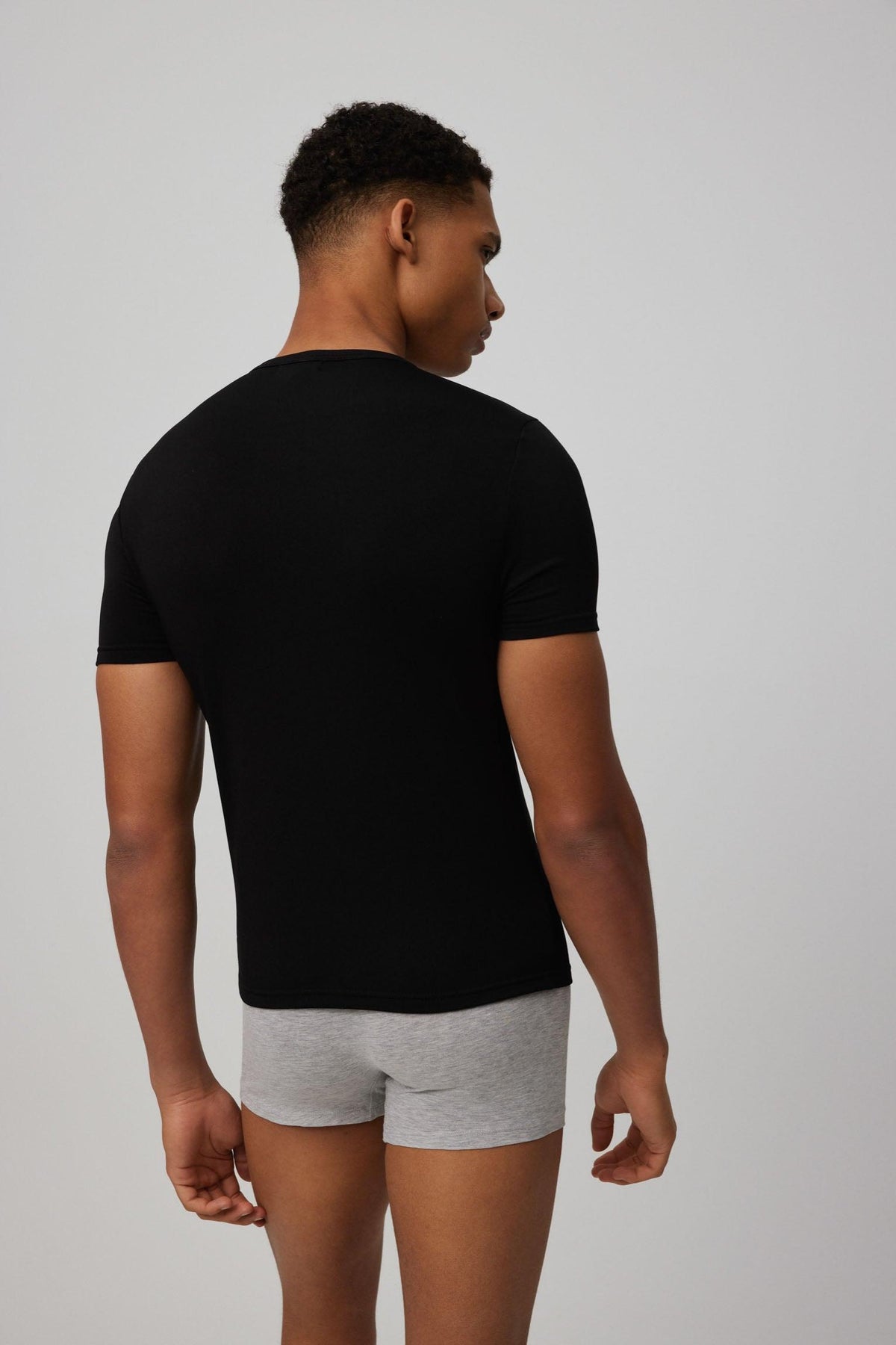 Camiseta térmica interior manga corta negro