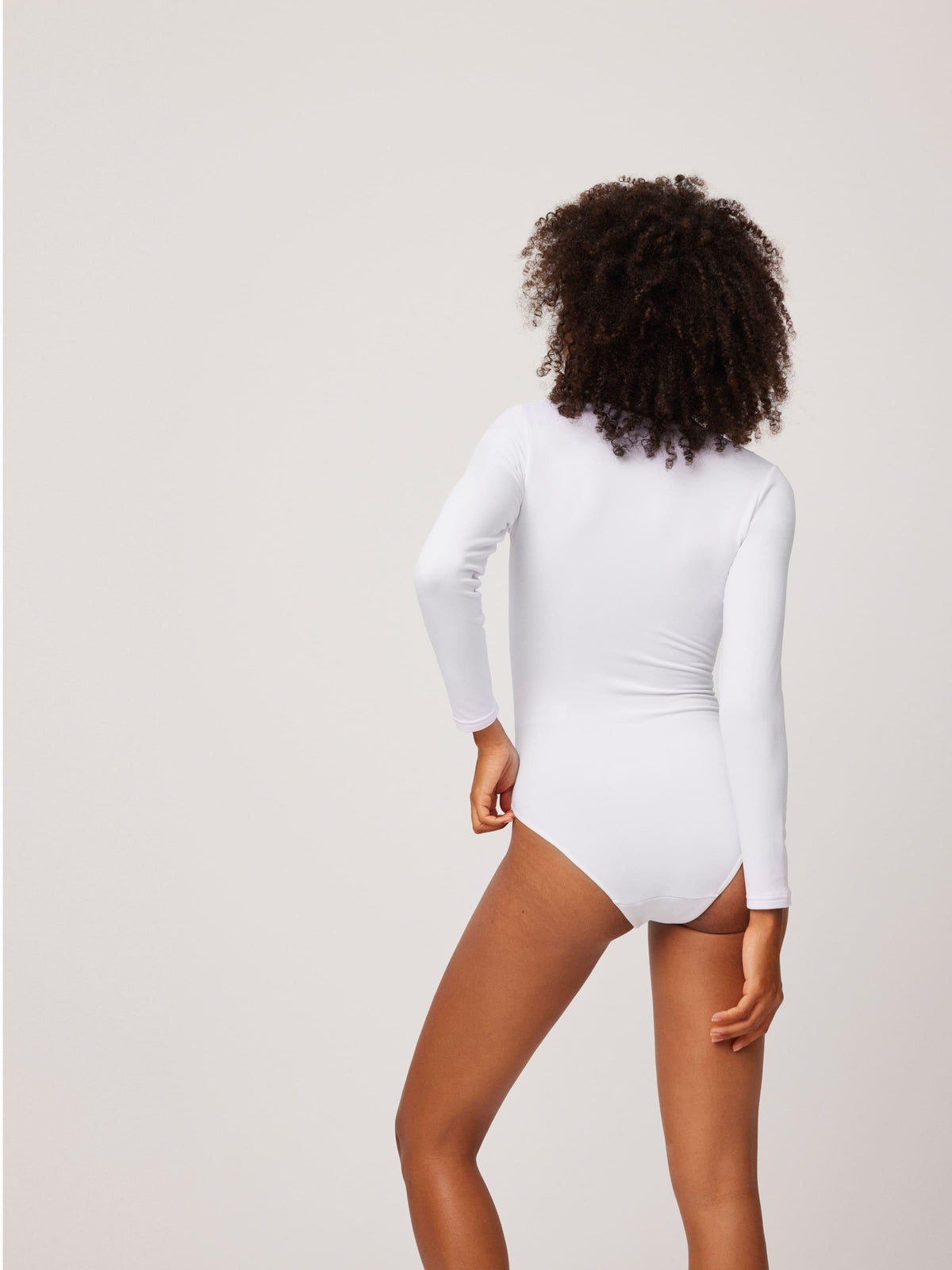 Body Térmico de Manga Larga Blanco