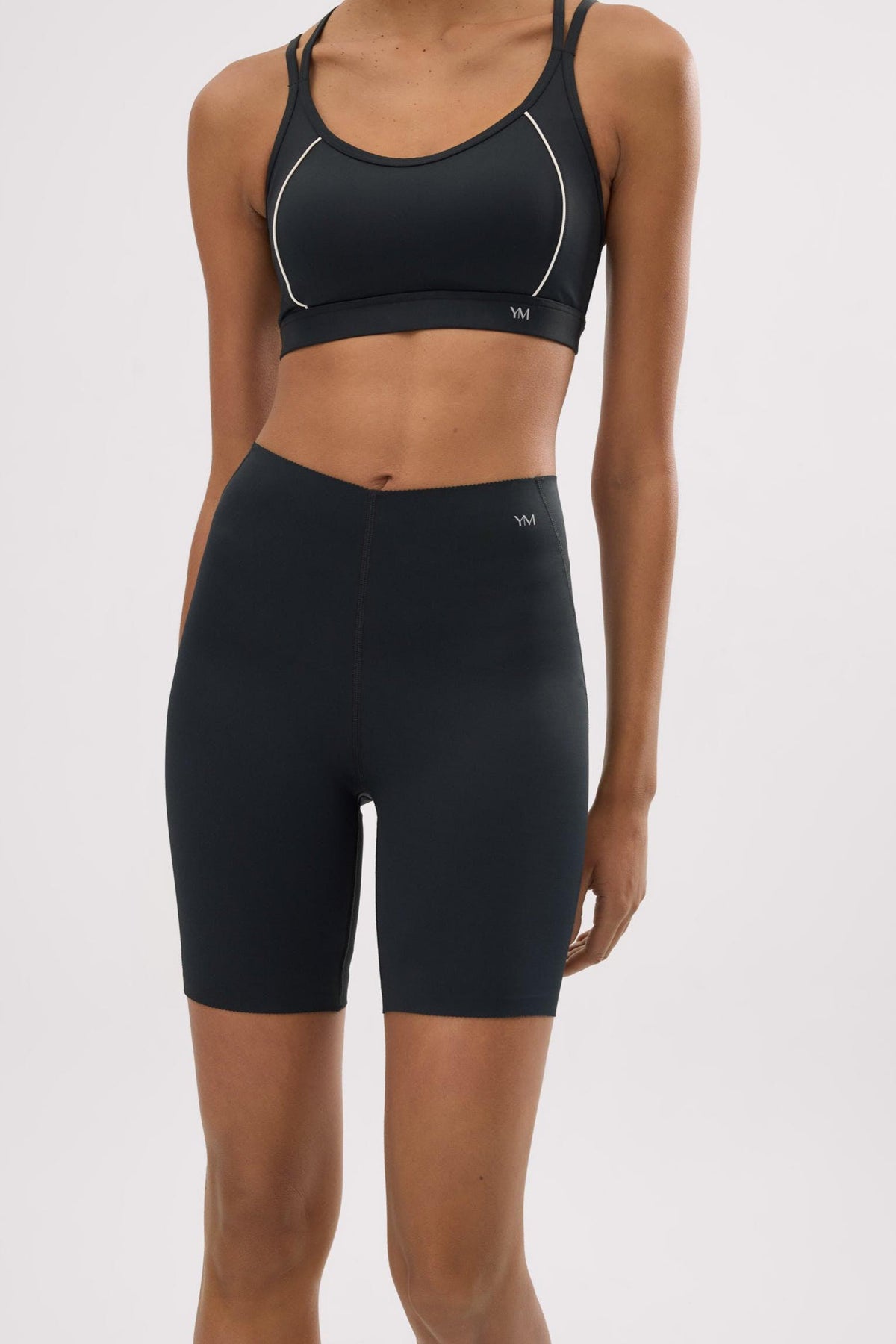 Leggings deportivos Compressive cortos negro
