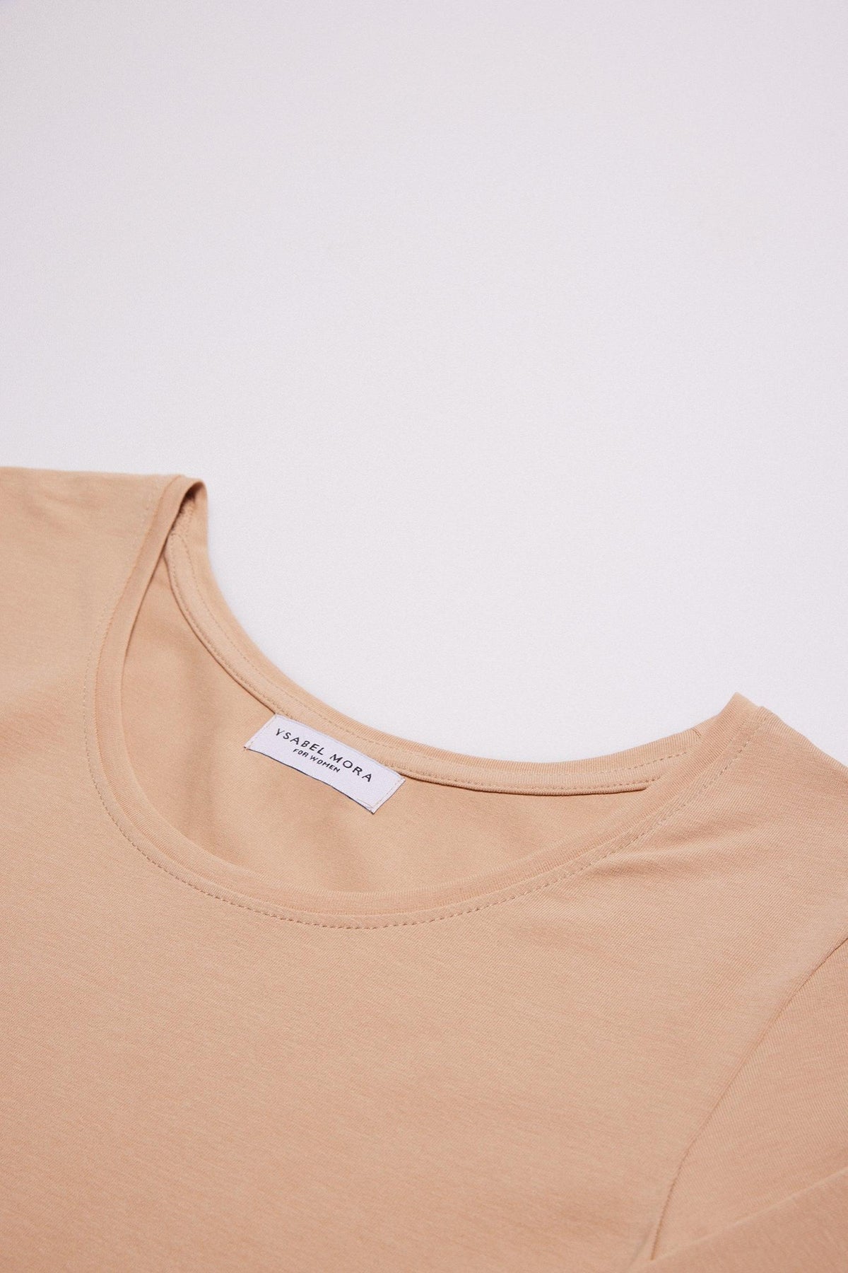 Camiseta interior manga larga algodón nude