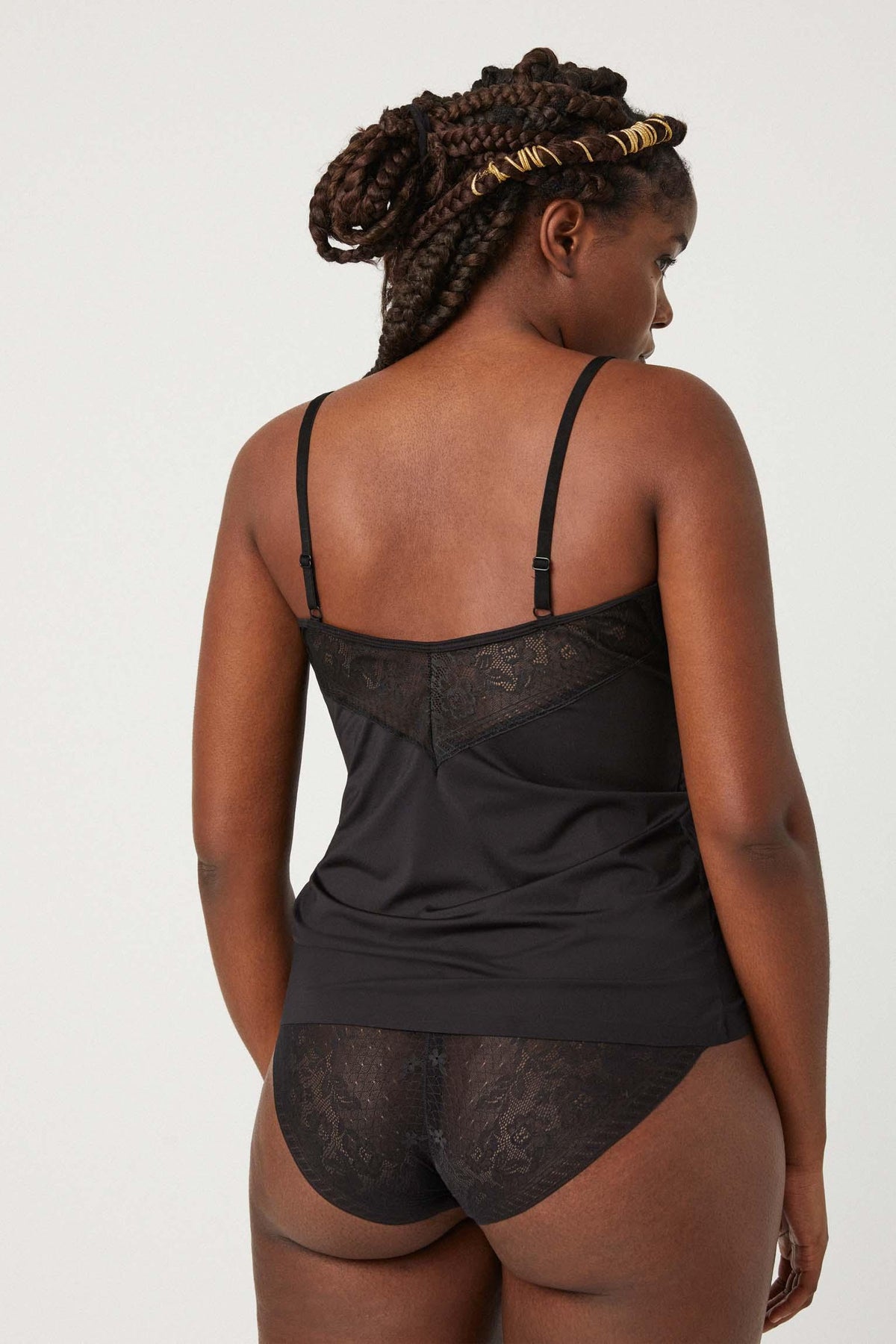 Camiseta de tirantes negra