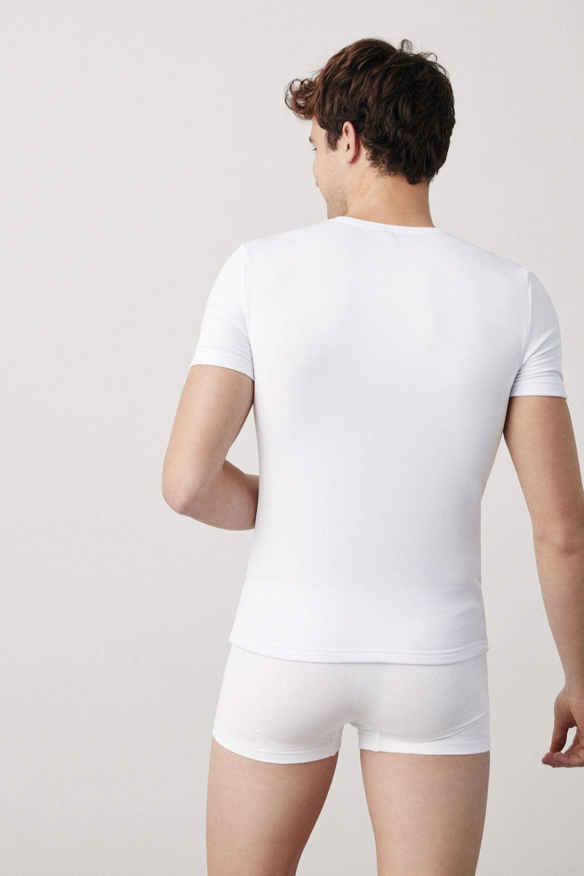 TÉRMICO Camiseta interior manga corta blanco