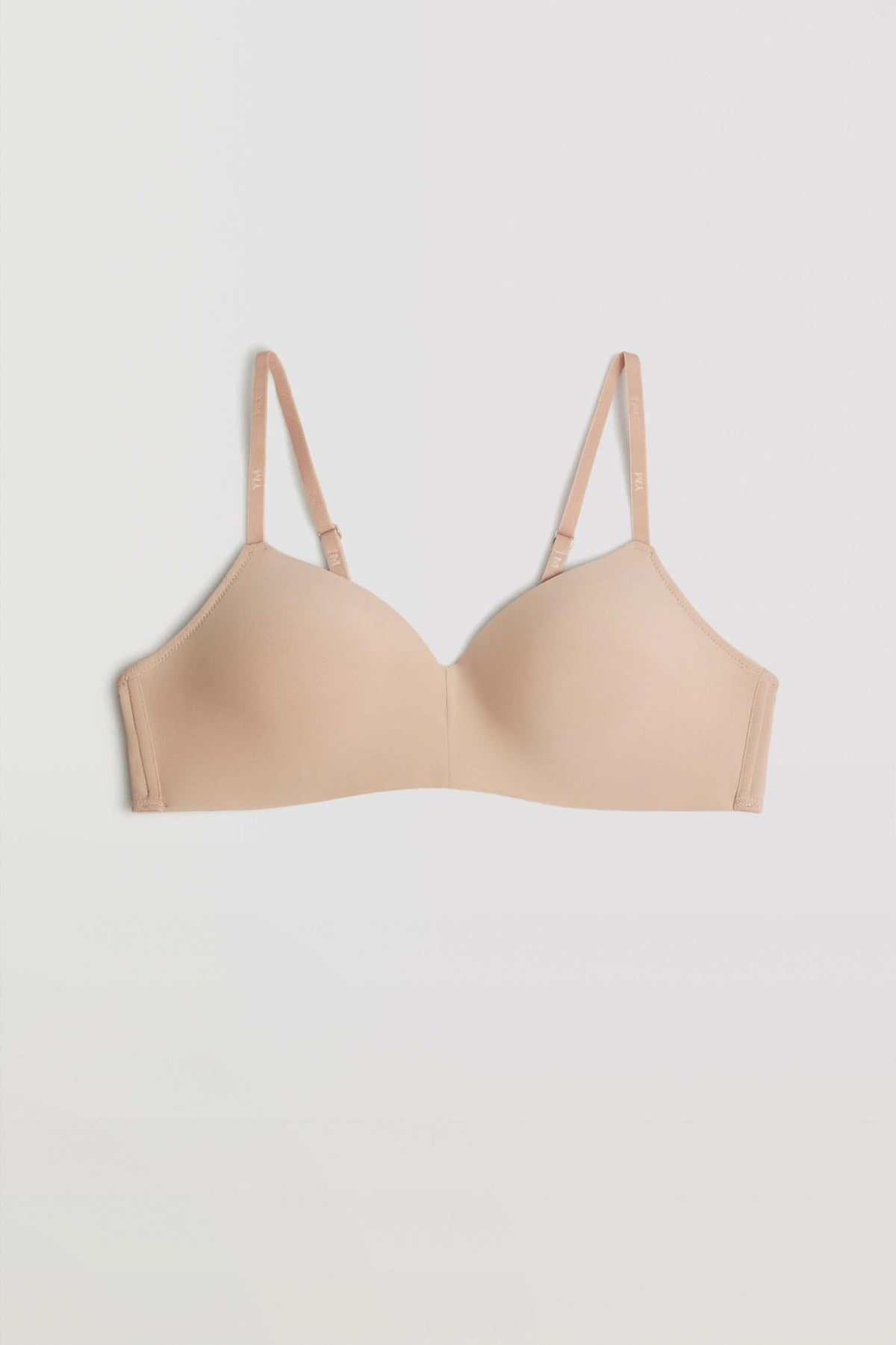Brasier sin aro con push-up ligero nude